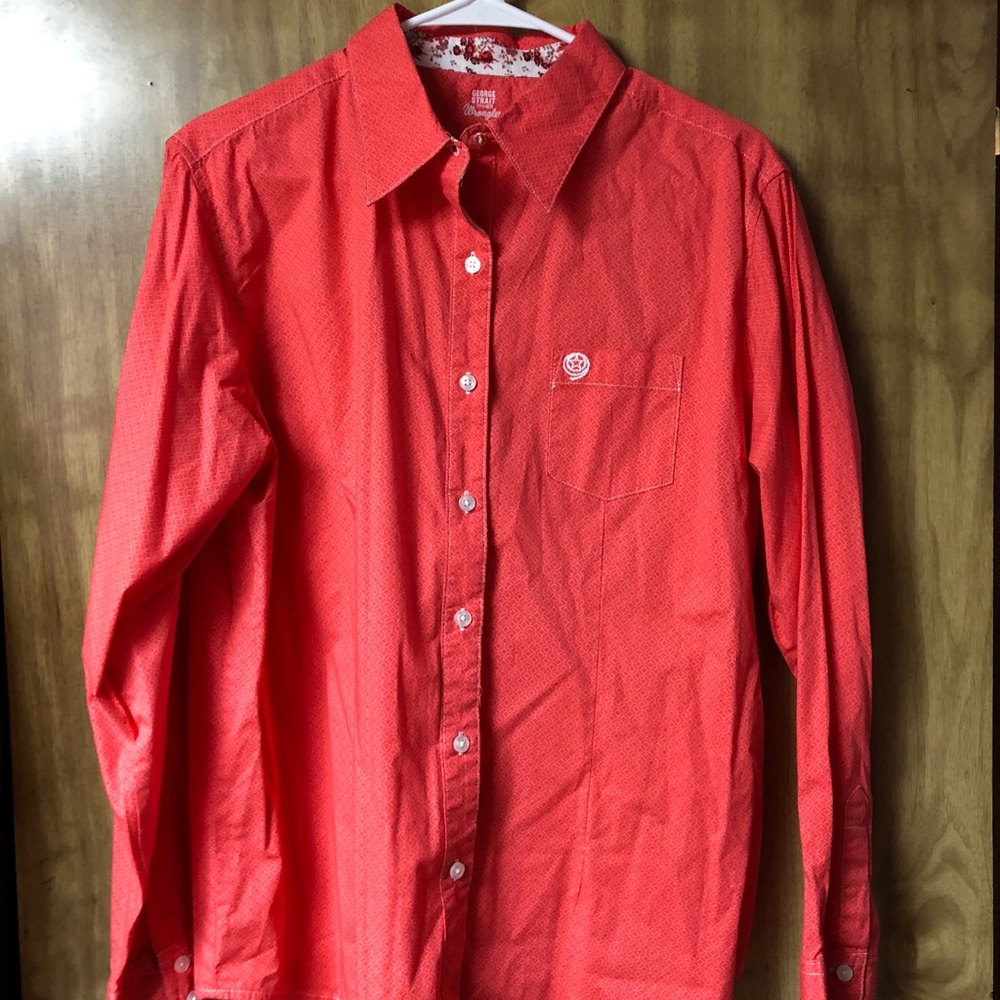 Wrangler George Strait button up for her